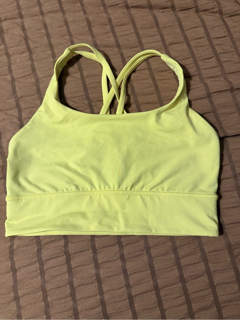 Lululemon energy longline bra size 8